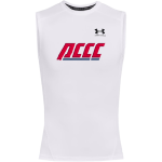Alabama Community College Conference <span class="pdp-name-mascot">ACCC</span> UA Men's Heatgear Armour Compression Sleeveless Top Front Thumbnail