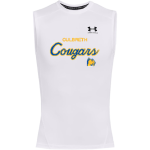 CULBRETH Cougars <span class="pdp-name-mascot">GREY CULBRETH MIDDLE SCHOOL Cougars</span> UA Men's Heatgear Armour Compression Sleeveless Top Front Thumbnail