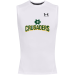 HOLY CROSS HIGH SCHOOL CRUSADERS <span class="pdp-name-mascot">HOLY CROSS CRUSADERS</span> UA Men's Heatgear Armour Compression Sleeveless Top Front Thumbnail