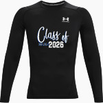 Crown of Life Knights <span class="pdp-name-mascot">Crown of Life Christian Academy Knights</span> UA Men's Heatgear Armour Long Sleeve Compression Top Front Thumbnail