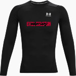 Excel Christian Warriors <span class="pdp-name-mascot">Excel Christian Warriors</span> UA Men's Heatgear Armour Compression Long Sleeve Front Thumbnail