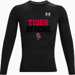 Belle Plaine Tigers UA Men's Heatgear Armour Long Sleeve Compression Top Front Thumbnail