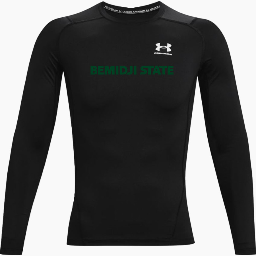 Bemidji State Athletics UA Men's Heatgear Armour Long Sleeve Compression Top