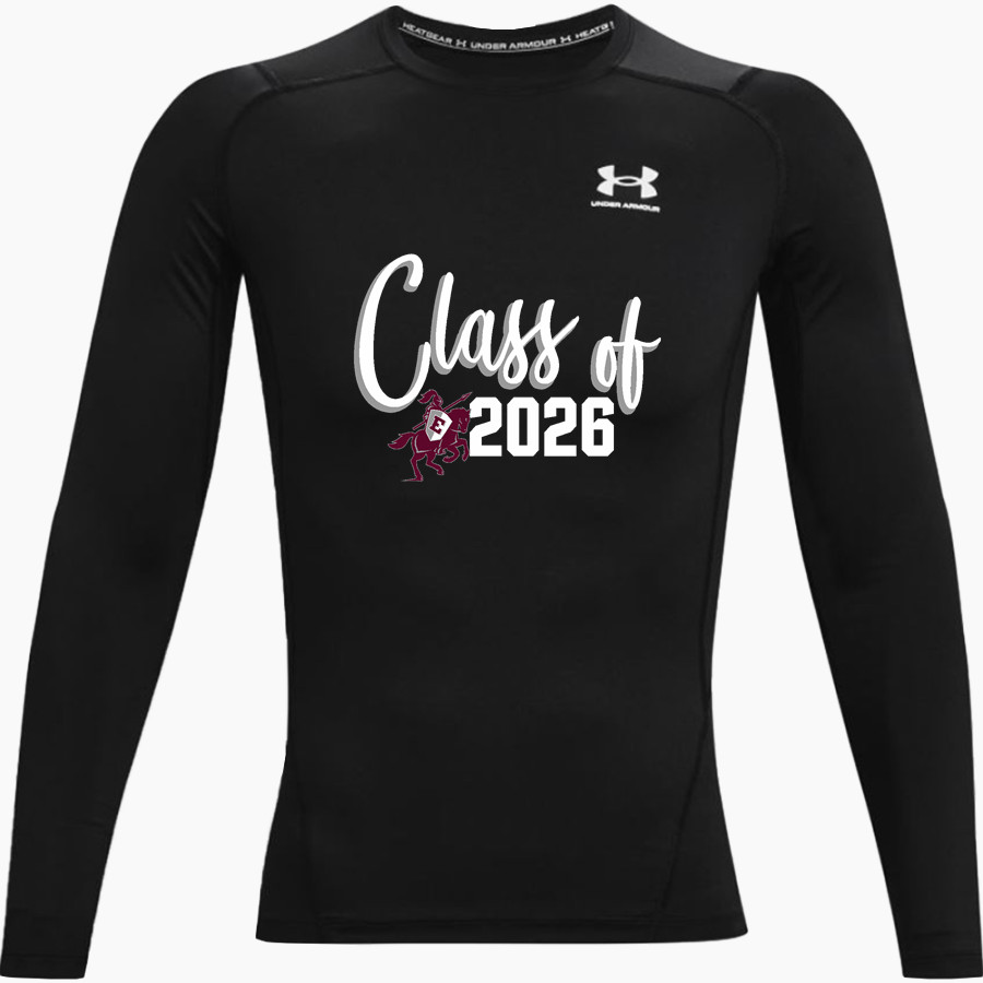 Eden Raiders <span class="pdp-name-mascot">Eden Raiders</span> UA Men's Heatgear Armour Compression Long Sleeve