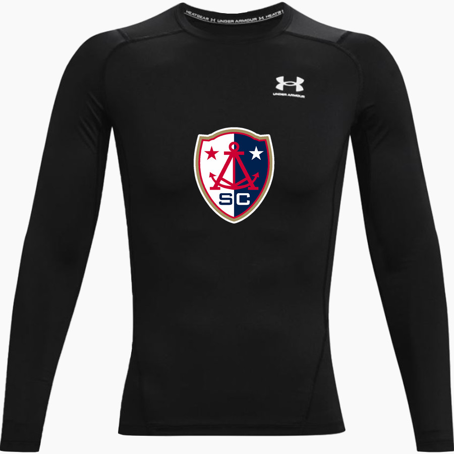 Alameda Soccer Club Islanders <span class="pdp-name-mascot">Alameda Soccer Club Islanders</span> UA Men's Heatgear Armour Compression Long Sleeve