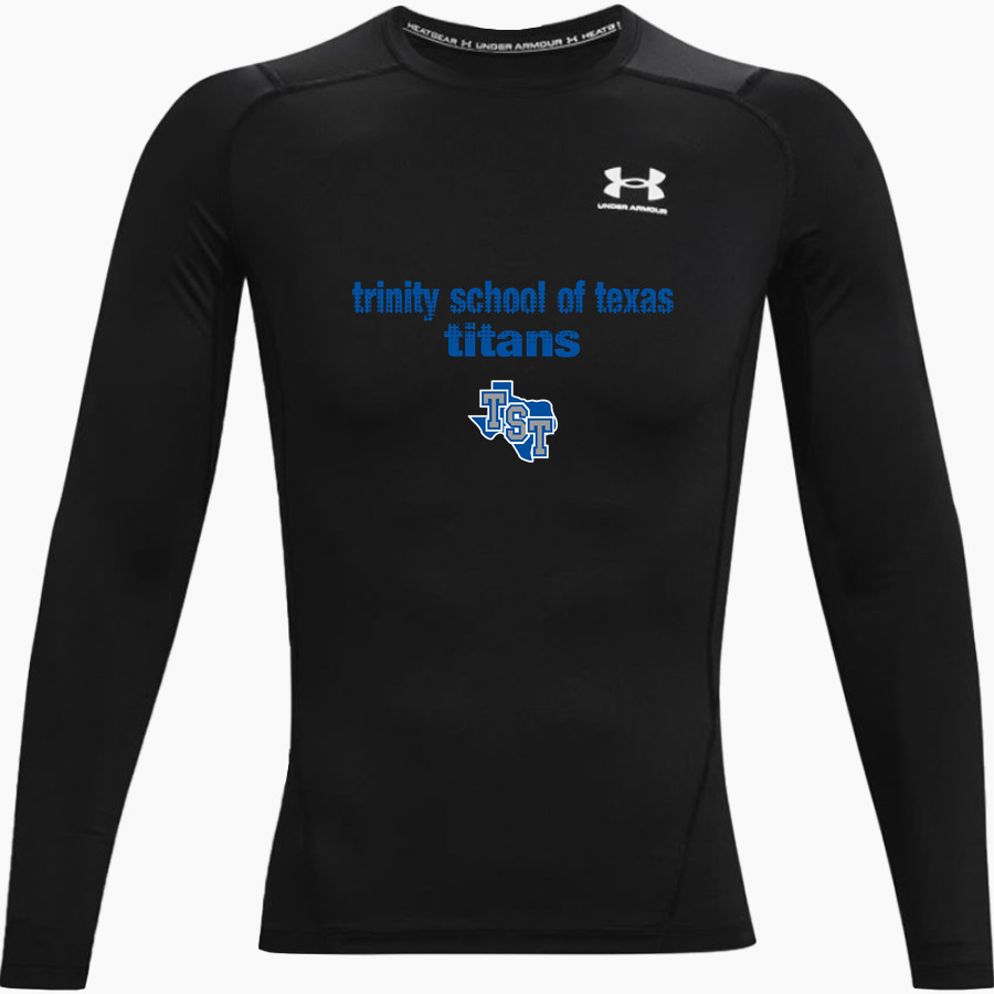 TRINITY SCHOOL OF TEXAS TITANS UA Men's Heatgear Armour Long Sleeve Compression Top