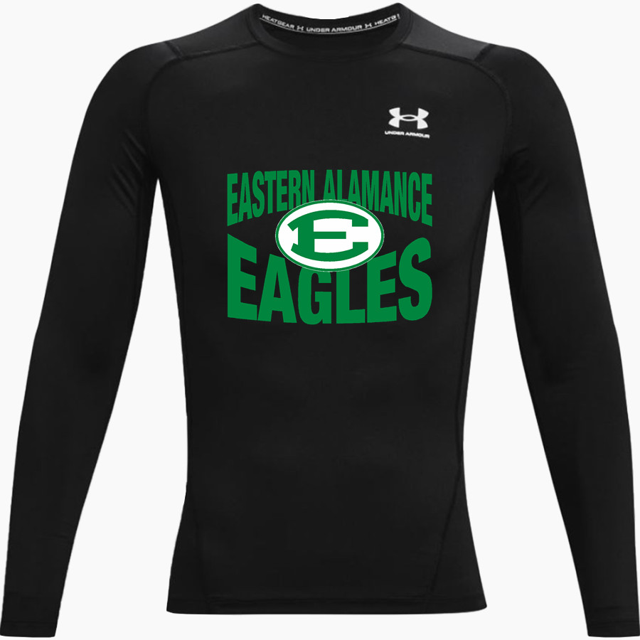 Eastern Alamance Eagles UA Men's Heatgear Armour Long Sleeve Compression Top