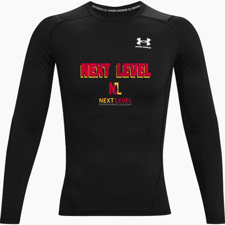 Next Level Performance Academy Next Level <span class="pdp-name-mascot">Next Level Performance Academy Next Level</span> UA Men's Heatgear Armour Long Sleeve Compression Top