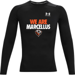 MARCELLUS HIGH SCHOOL WILDCATS <span class="pdp-name-mascot">MARCELLUS WILDCATS</span> UA Men's Heatgear Armour Compression Long Sleeve Front Thumbnail