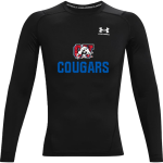 CASSADAGA VALLEY COUGARS <span class="pdp-name-mascot">CASSADAGA VALLEY COUGARS</span> UA Men's Heatgear Armour Compression Long Sleeve Front Thumbnail