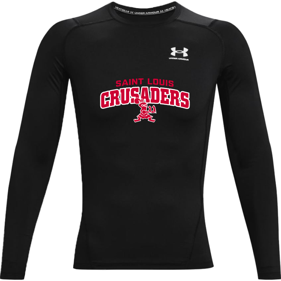 Saint Louis Crusaders <span class="pdp-name-mascot">Saint Louis Crusaders</span> UA Men's Heatgear Armour Compression Long Sleeve