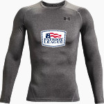 Patriot League Patriot League UA Men's Heatgear Armour Long Sleeve Compression Top Front Thumbnail