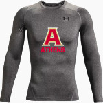 ATHENS HIGH SCHOOL RED HAWKS <span class="pdp-name-mascot">ATHENS RED HAWKS</span> UA Men's Heatgear Armour Long Sleeve Compression Top Front Thumbnail