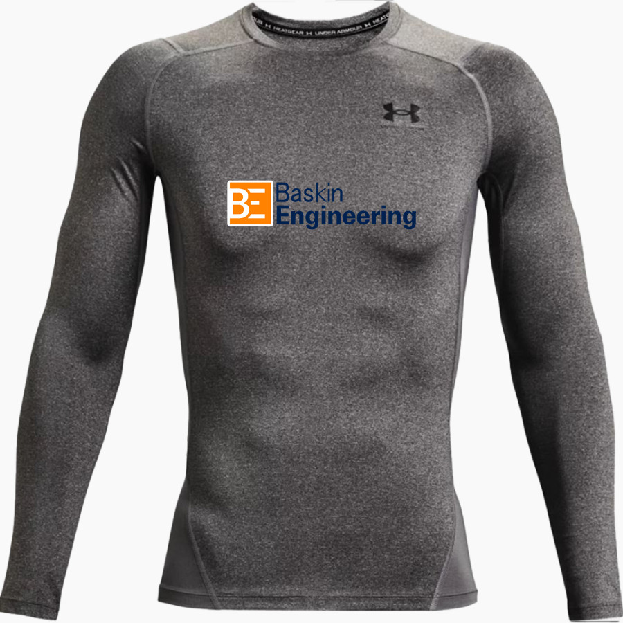 Baskin Engineering Sideline Store <span class="pdp-name-mascot">Baskin Engineering Banana Slugs</span> UA Men's Heatgear Armour Long Sleeve Compression Top