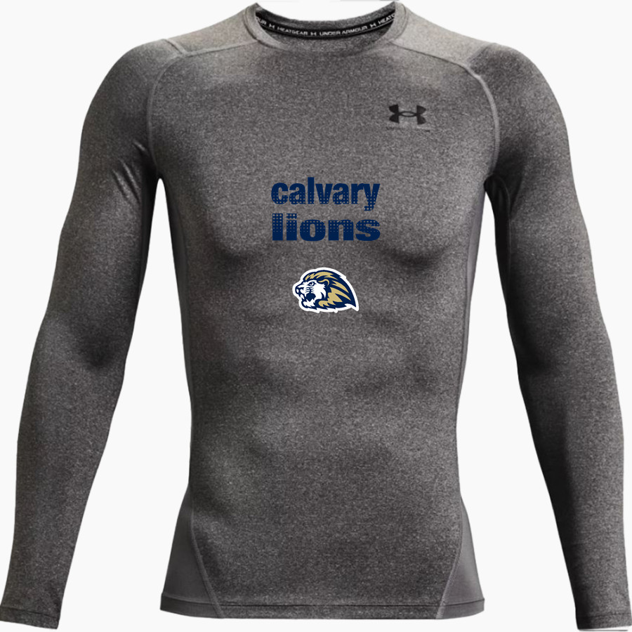 Calvary Lions UA Men's Heatgear Armour Long Sleeve Compression Top