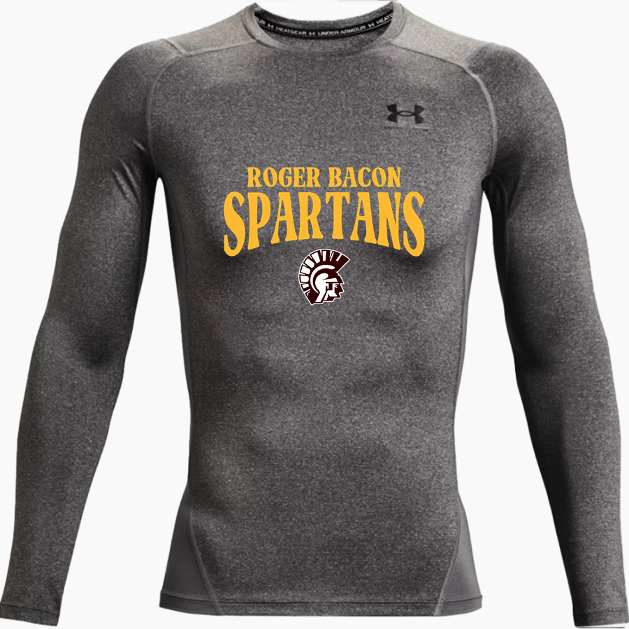 Roger Bacon Spartans <span class="pdp-name-mascot">Roger Bacon Spartans</span> UA Men's Heatgear Armour Long Sleeve Compression Top