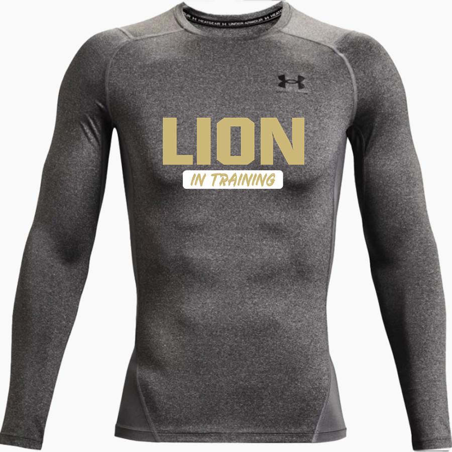 LEVERETTS CHAPEL HIGH SCHOOL LIONS <span class="pdp-name-mascot">LEVERETTS CHAPEL LIONS</span> UA Men's Heatgear Armour Long Sleeve Compression Top
