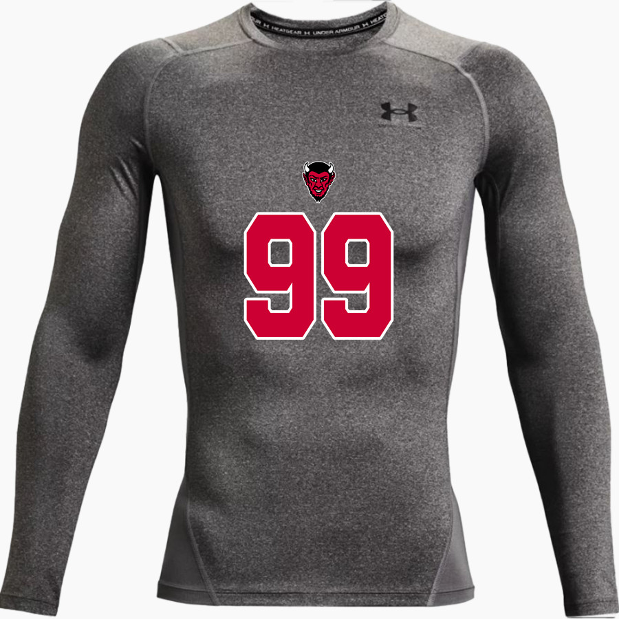 Chaffee Red Devils <span class="pdp-name-mascot">Chaffee Schools Red Devils</span> UA Men's Heatgear Armour Compression Long Sleeve