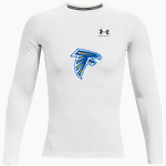 PLAINVIEW CHRISTIAN ACADEMY EAGLES <span class="pdp-name-mascot">PLAINVIEW EAGLES</span> UA Men's Heatgear Armour Compression Long Sleeve Front Thumbnail
