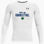 Gravelly Hill Grizzlies <span class="pdp-name-mascot">Gravelly Hill Grizzlies</span> UA Men's Heatgear Armour Compression Long Sleeve Front Thumbnail
