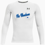 Moanalua Na Menehune UA Men's Heatgear Armour Long Sleeve Compression Top Front Thumbnail