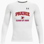 Prairie Falcons <span class="pdp-name-mascot">Prairie Falcons</span> UA Men's Heatgear Armour Long Sleeve Compression Top Front Thumbnail