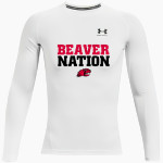 BEAVERTON HIGH SCHOOL BEAVERS <span class="pdp-name-mascot">BEAVERTON BEAVERS</span> UA Men's Heatgear Armour Long Sleeve Compression Top Front Thumbnail