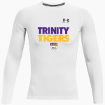 Trinity Washington University Sideline Store UA Men's Heatgear Armour Long Sleeve Compression Top Front Thumbnail