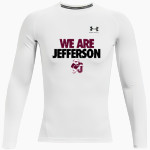 JEFFERSON HIGH SCHOOL BULLDOGS <span class="pdp-name-mascot">JEFFERSON BULLDOGS</span> UA Men's Heatgear Armour Long Sleeve Compression Top Front Thumbnail