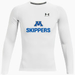 Minnetonka Skippers <span class="pdp-name-mascot">Minnetonka Skippers</span> UA Men's Heatgear Armour Long Sleeve Compression Top Front Thumbnail