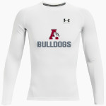 ANNISTON HIGH SCHOOL BULLDOGS <span class="pdp-name-mascot">ANNISTON BULLDOGS</span> UA Men's Heatgear Armour Long Sleeve Compression Top Front Thumbnail