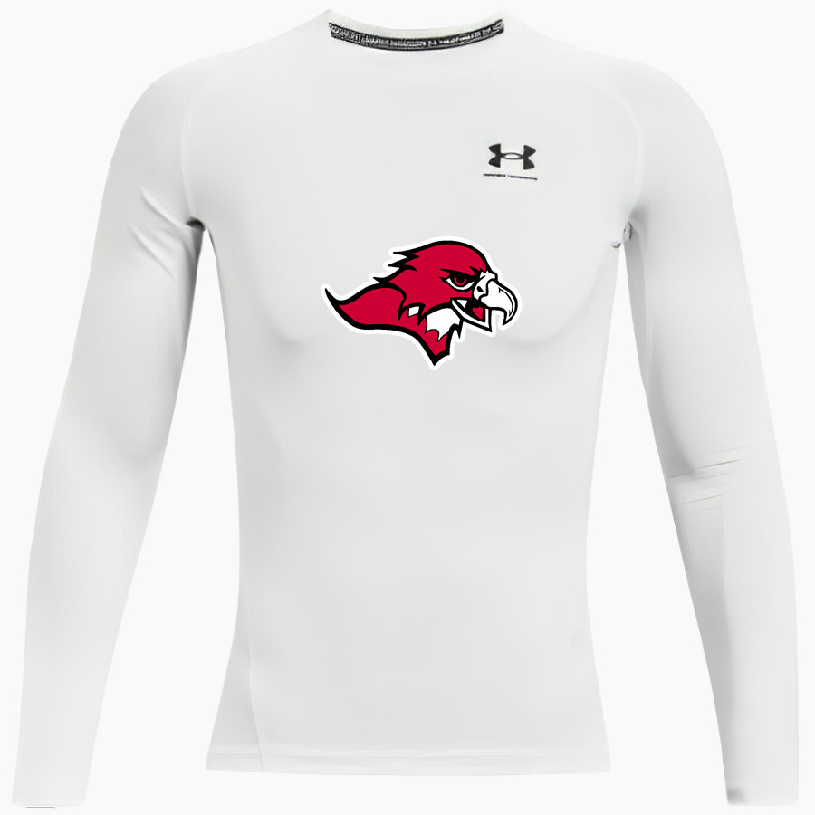Benedictine University Mesa Redhawks UA Men's Heatgear Armour Long Sleeve Compression Top