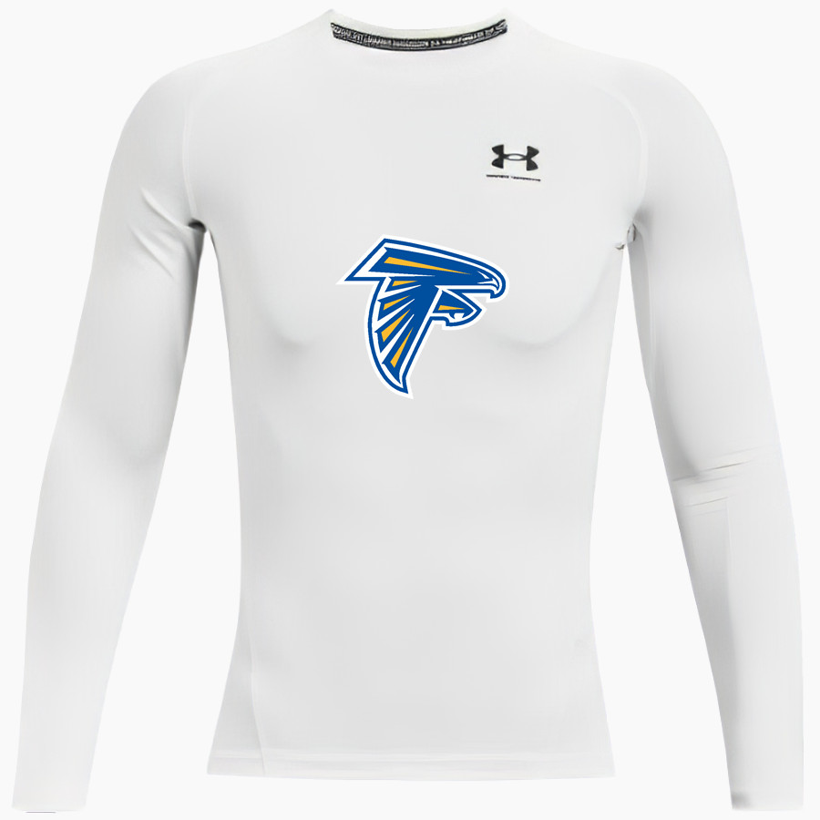 PLAINVIEW CHRISTIAN ACADEMY EAGLES <span class="pdp-name-mascot">PLAINVIEW EAGLES</span> UA Men's Heatgear Armour Compression Long Sleeve