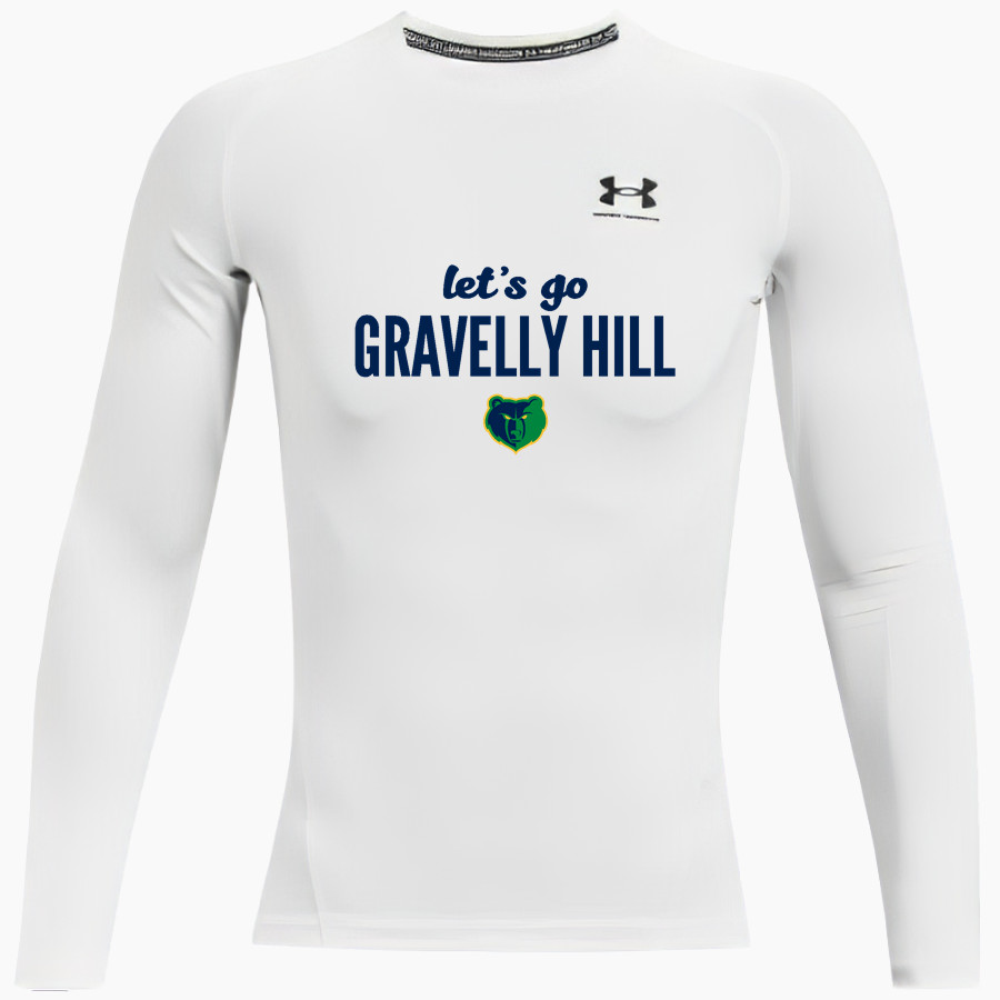 Gravelly Hill Grizzlies <span class="pdp-name-mascot">Gravelly Hill Grizzlies</span> UA Men's Heatgear Armour Compression Long Sleeve