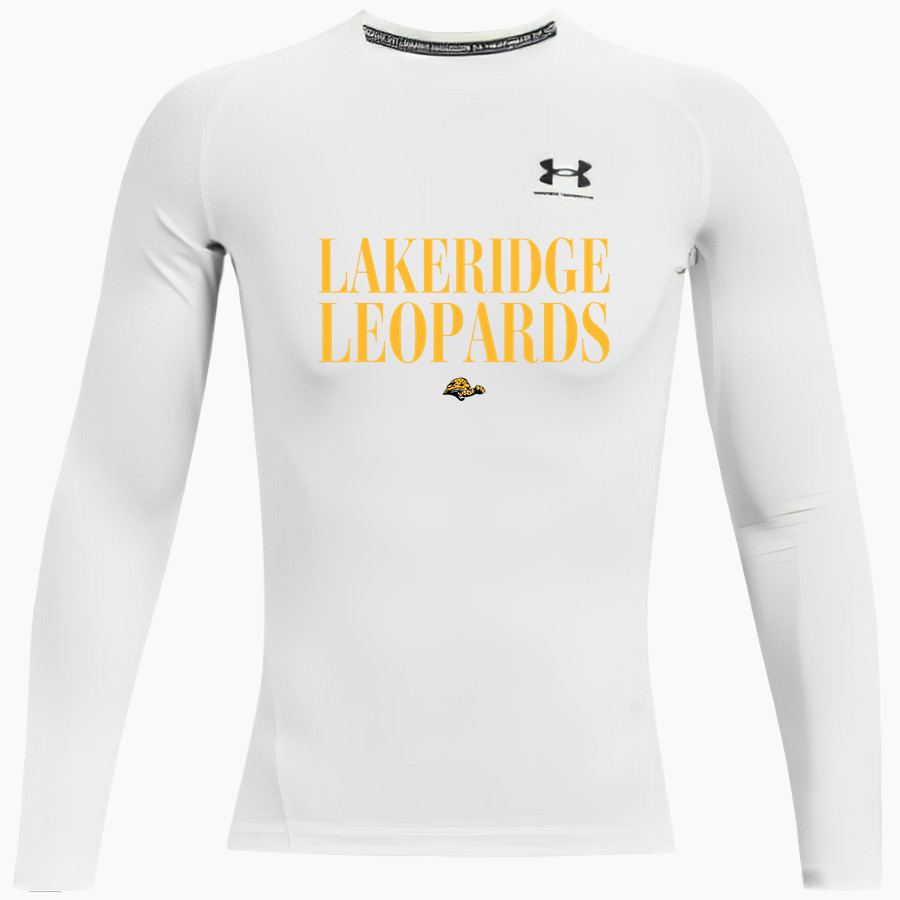 Lakeridge Leopards UA Men's Heatgear Armour Long Sleeve Compression Top