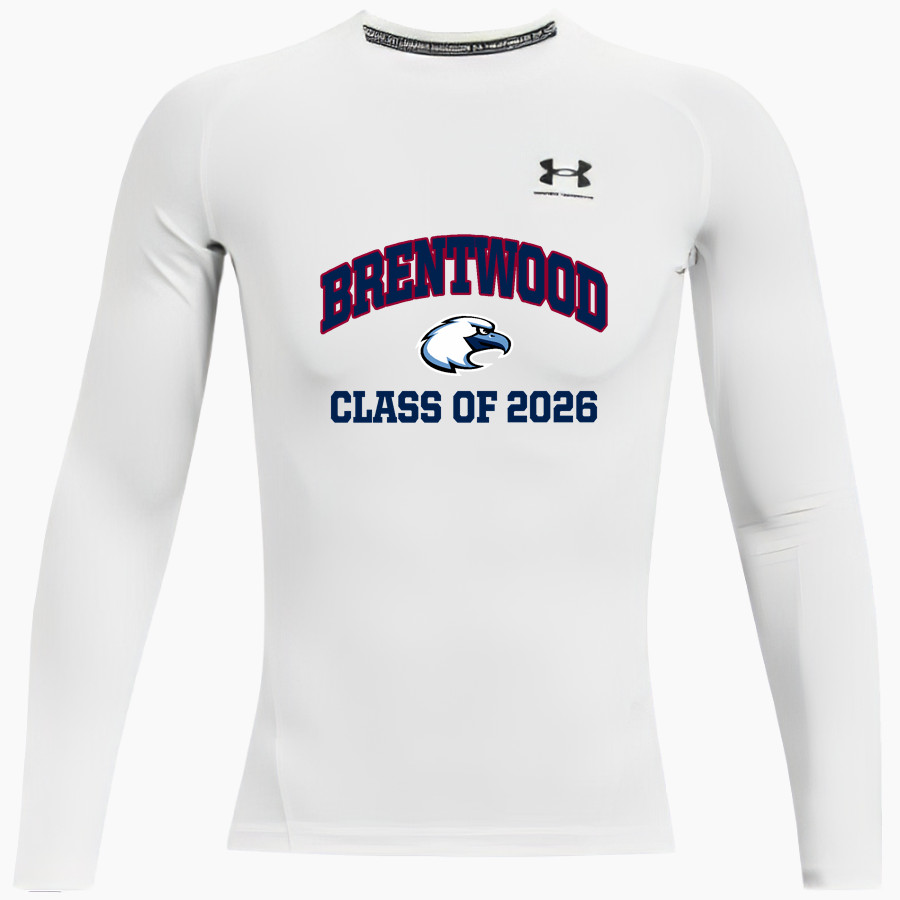 BRENTWOOD SCHOOL EAGLES <span class="pdp-name-mascot">BRENTWOOD EAGLES</span> UA Men's Heatgear Armour Long Sleeve Compression Top