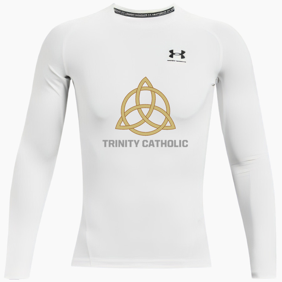 Trinity Catholic Trinity Catholic UA Men's Heatgear Armour Long Sleeve Compression Top