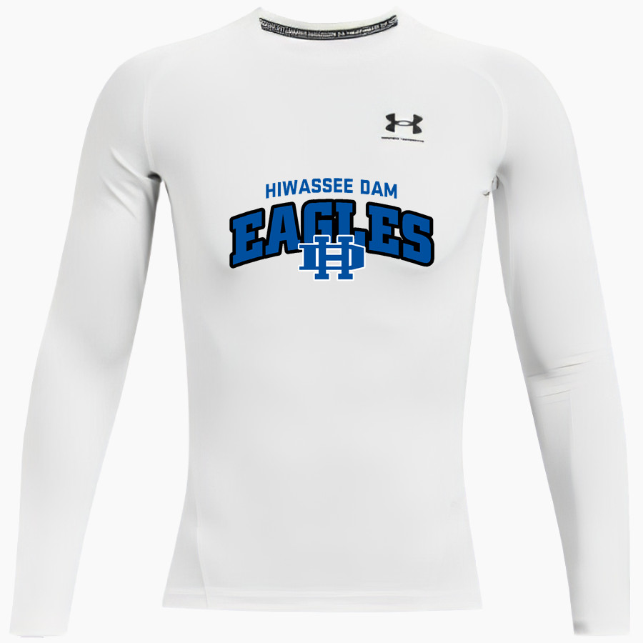 HIWASSEE DAM HIGH SCHOOL EAGLES <span class="pdp-name-mascot">HIWASSEE DAM EAGLES</span> UA Men's Heatgear Armour Compression Long Sleeve