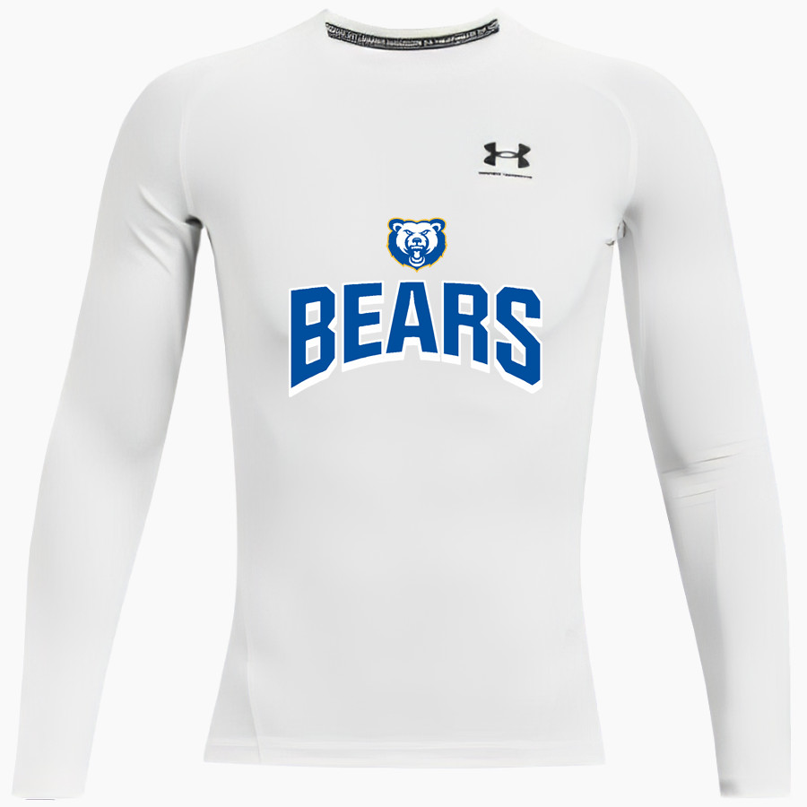 Gause Bears <span class="pdp-name-mascot">Gause Bears</span> UA Men's Heatgear Armour Long Sleeve Compression Top