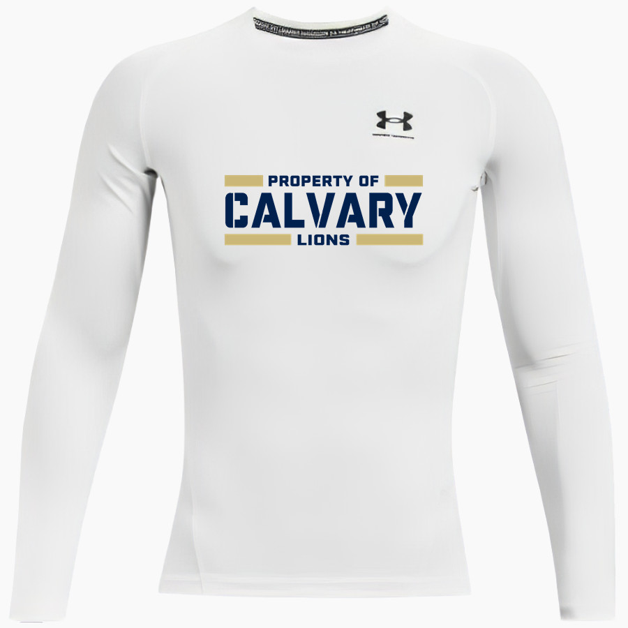 Calvary Lions UA Men's Heatgear Armour Long Sleeve Compression Top