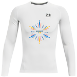 Peace Panthers <span class="pdp-name-mascot">Peace Lutheran School Panthers</span> UA Men's Heatgear Armour Compression Long Sleeve Front Thumbnail