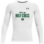 HOLY CROSS HIGH SCHOOL CRUSADERS <span class="pdp-name-mascot">HOLY CROSS CRUSADERS</span> UA Men's Heatgear Armour Compression Long Sleeve Front Thumbnail