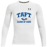 Taft Eagles <span class="pdp-name-mascot">Taft Eagles</span> UA Men's Heatgear Armour Compression Long Sleeve Front Thumbnail