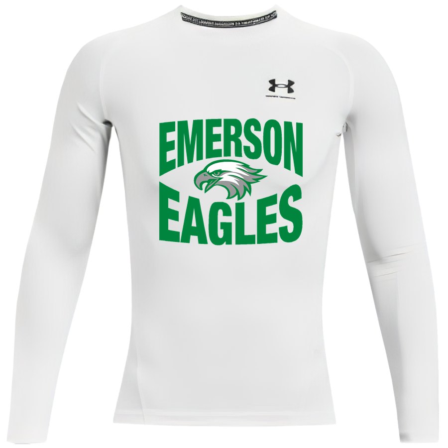 Emerson Eagles <span class="pdp-name-mascot">Emerson Eagles</span> UA Men's Heatgear Armour Compression Long Sleeve