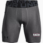 FAITH CHRISTIAN ACADEMY LIONS <span class="pdp-name-mascot">FAITH LIONS</span> UA Men's Heatgear Armour Shorts Front Thumbnail
