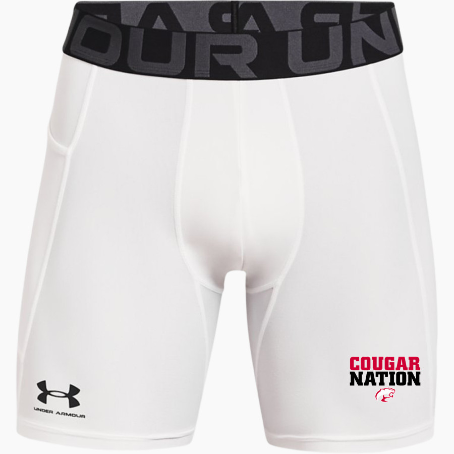 BRAZOS HIGH SCHOOL COUGARS <span class="pdp-name-mascot">BRAZOS COUGARS</span> UA Men's Heatgear Armour Shorts
