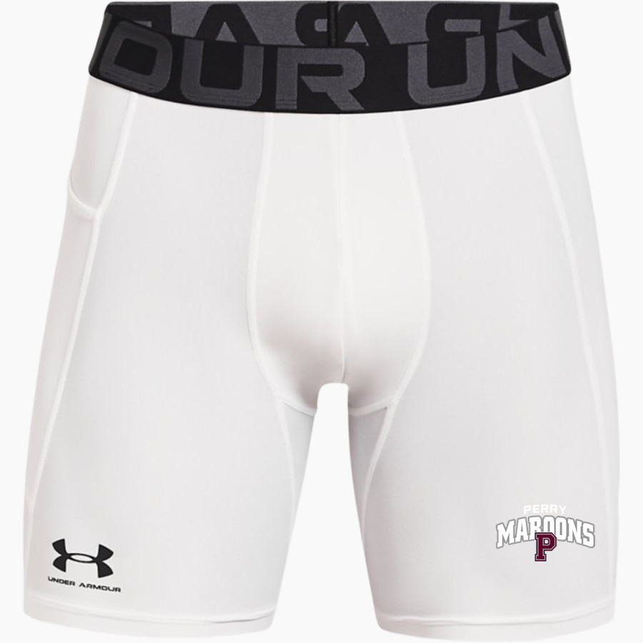 PERRY HIGH SCHOOL MAROONS <span class="pdp-name-mascot">PERRY MAROONS</span> UA Men's Heatgear Armour Shorts