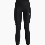UW River Falls Falcons UA Women's HeatGear Hi-Rise Ankle Leggings Front Thumbnail