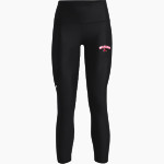 Wheeling University Cardinals Online Store UA Women's HeatGear Hi-Rise Ankle Leggings Front Thumbnail