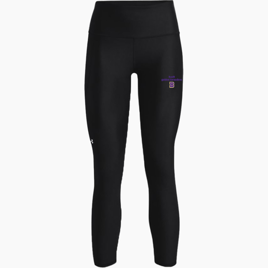BALL HIGH SCHOOL GOLDEN TORNADOES <span class="pdp-name-mascot">BALL GOLDEN TORNADOES</span> UA Women's HeatGear Hi-Rise Ankle Leggings
